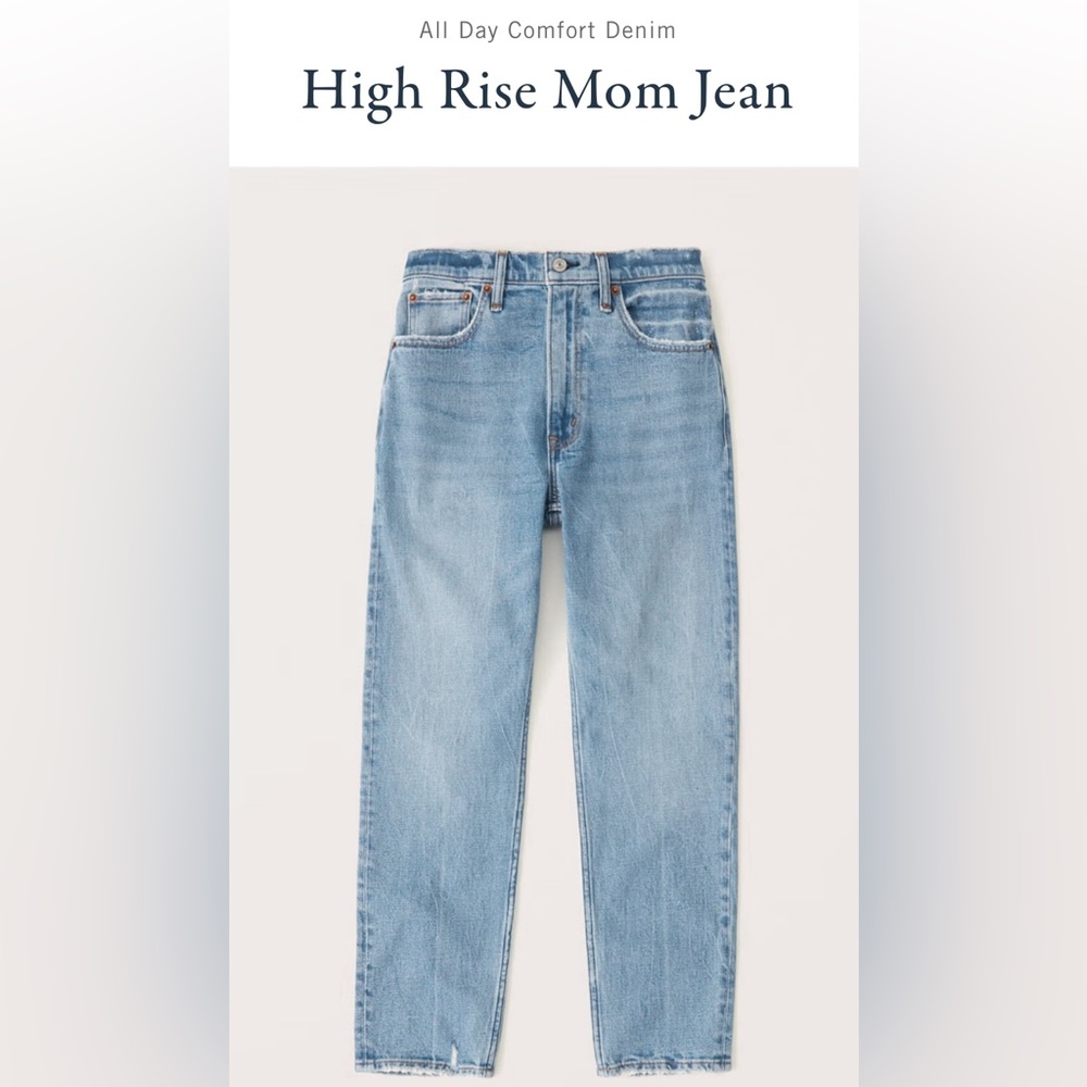 Curve love high rise mom jeans
